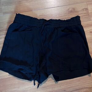 LOFT High Waist Black Women's Shorts